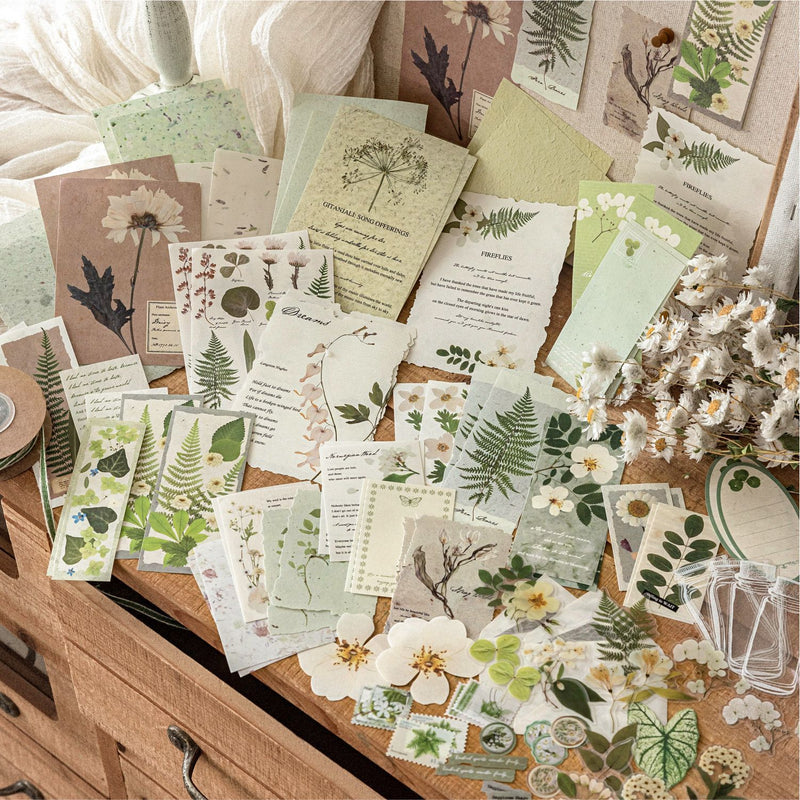 Vintage Botanical Journaling Elements