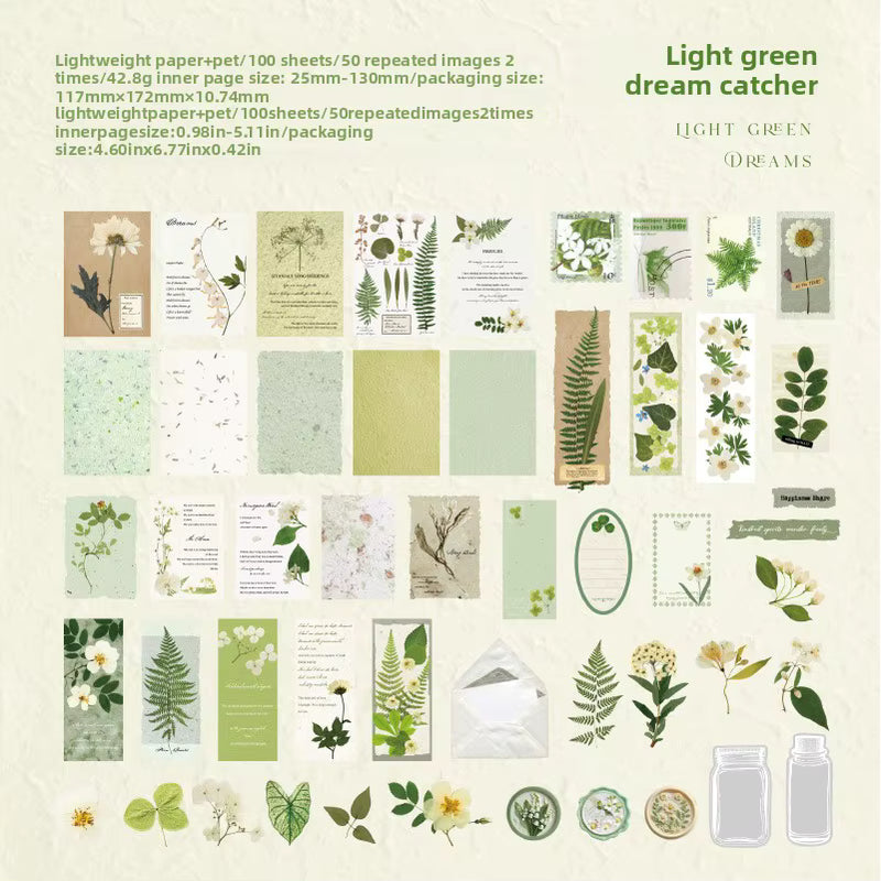 Vintage Botanical Journaling Elements