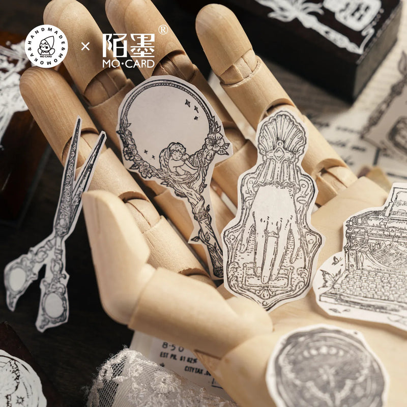 Vintage Classical Wooden Rubber Stamp