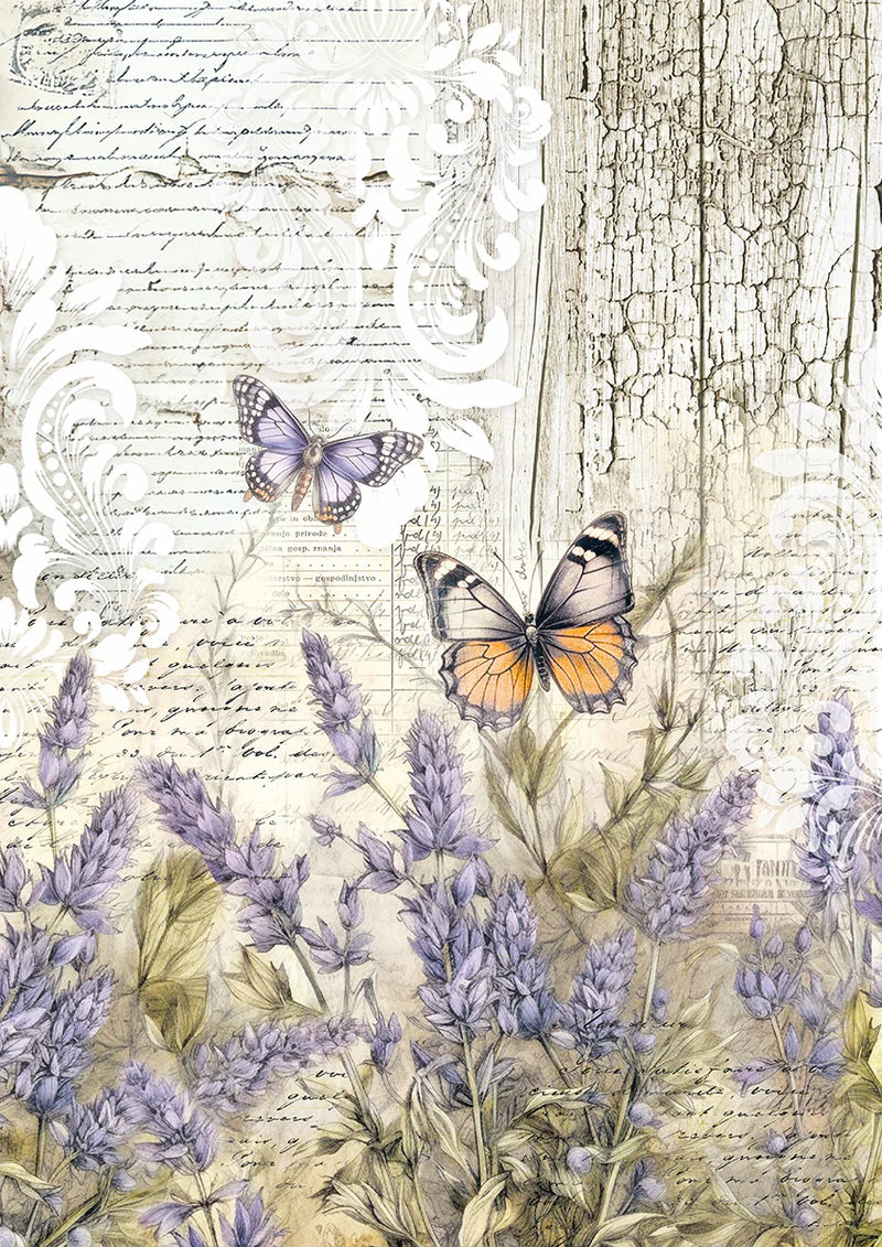 Ciao Bella - Tissue Paper A4 6/Pkg - Whimsical Butterflies