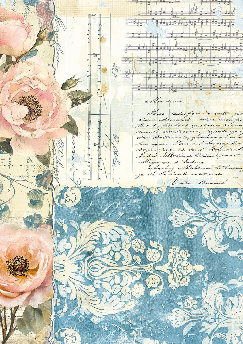 Ciao Bella - Tissue Paper A4 6/Pkg - French Blue