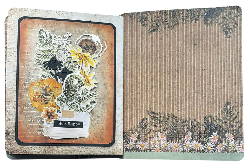 Studio Light - Sweet Bee Memories - A4 Design Paper Pad Background