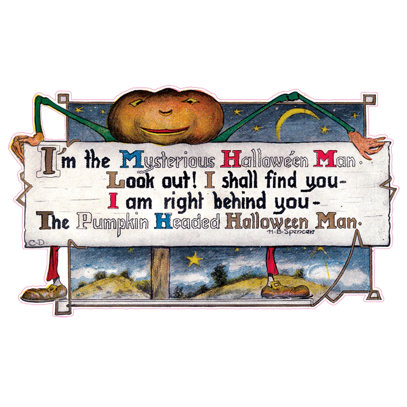 Laughing Elephant - Halloween Labels - Holiday Sticker Box