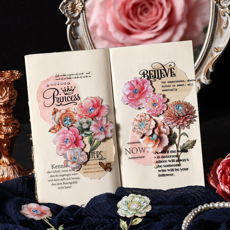 Flower Shadow Illusion – Floral Stickers