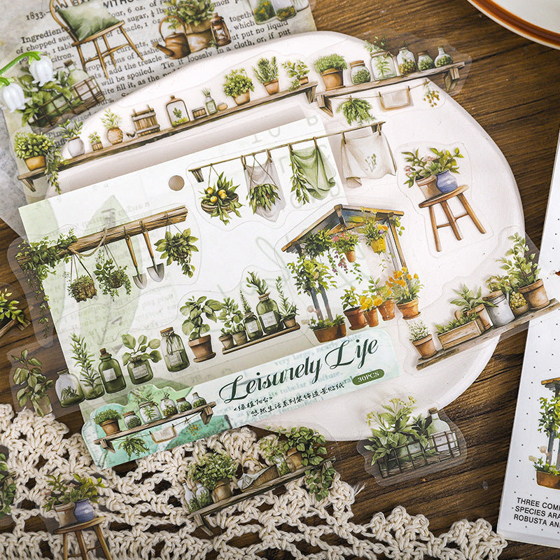 Leisurely Life Sticker Set