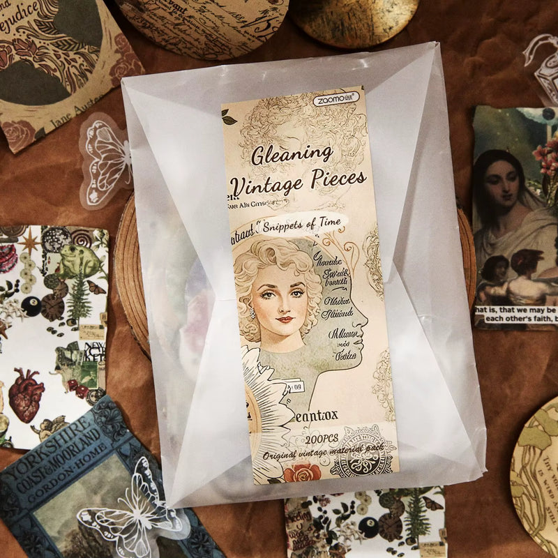 Vintage Scrapbook Paper Sets