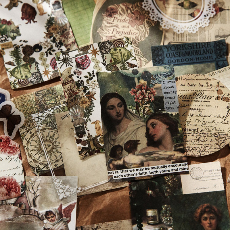 Vintage Scrapbook Paper Sets