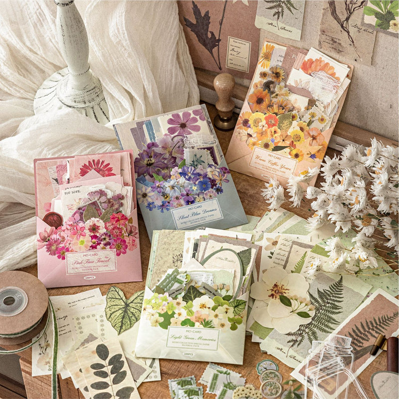 Vintage Botanical Journaling Elements