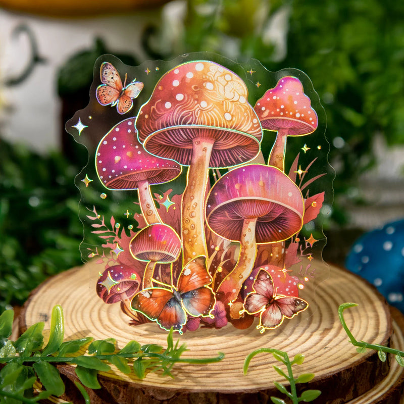 Magic Forest Mushroom Stickers
