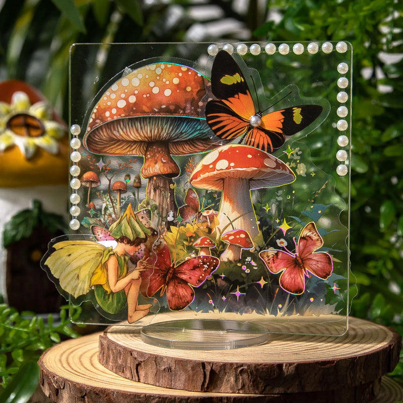 Magic Forest Mushroom Stickers