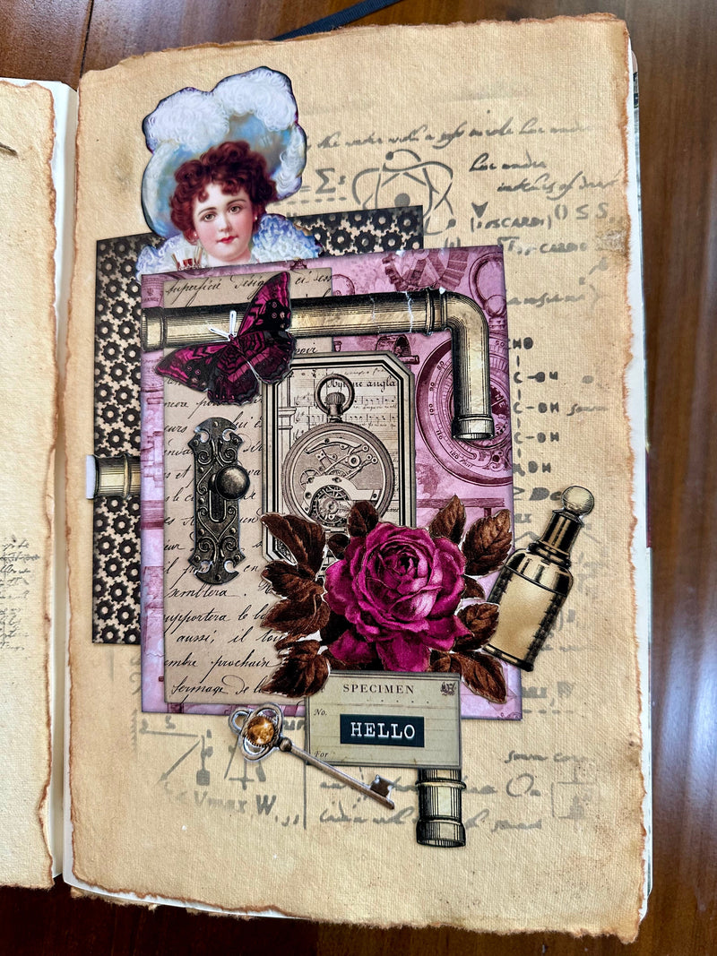 3Quarter Designs - Mini Project Sheet - Gilded Steampunk