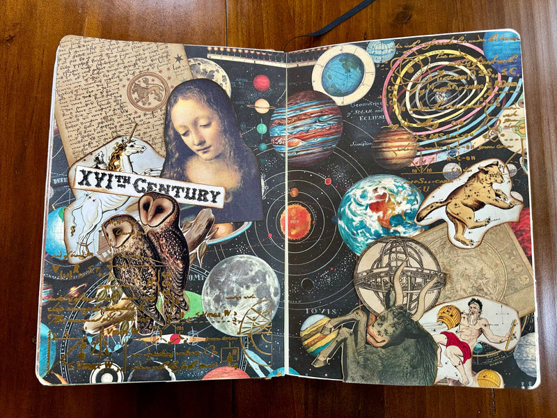 Bomo Art Paper - Wrapping Paper - Planetarium