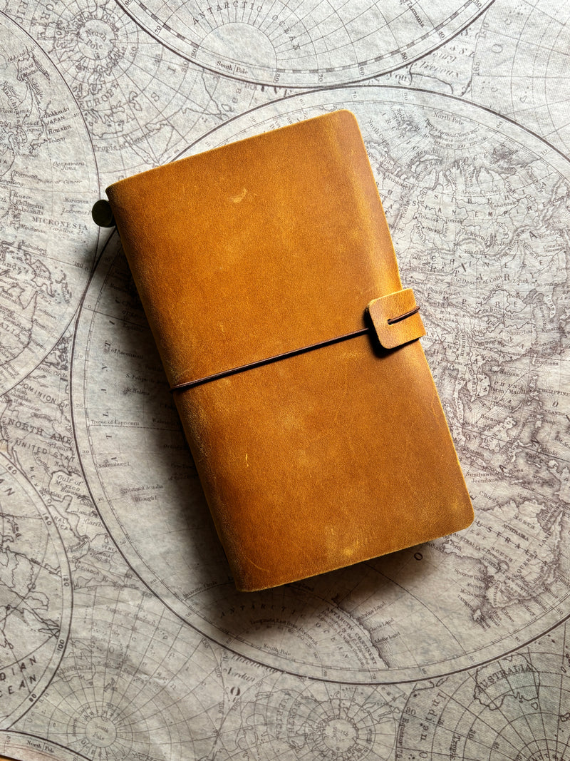 Root and Company - Full Grain Leather Journal – Slim Notebook