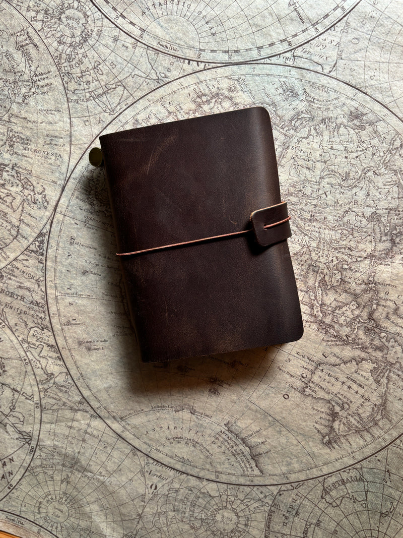Root and Company - Full Grain Leather Journal – Passport Notebook