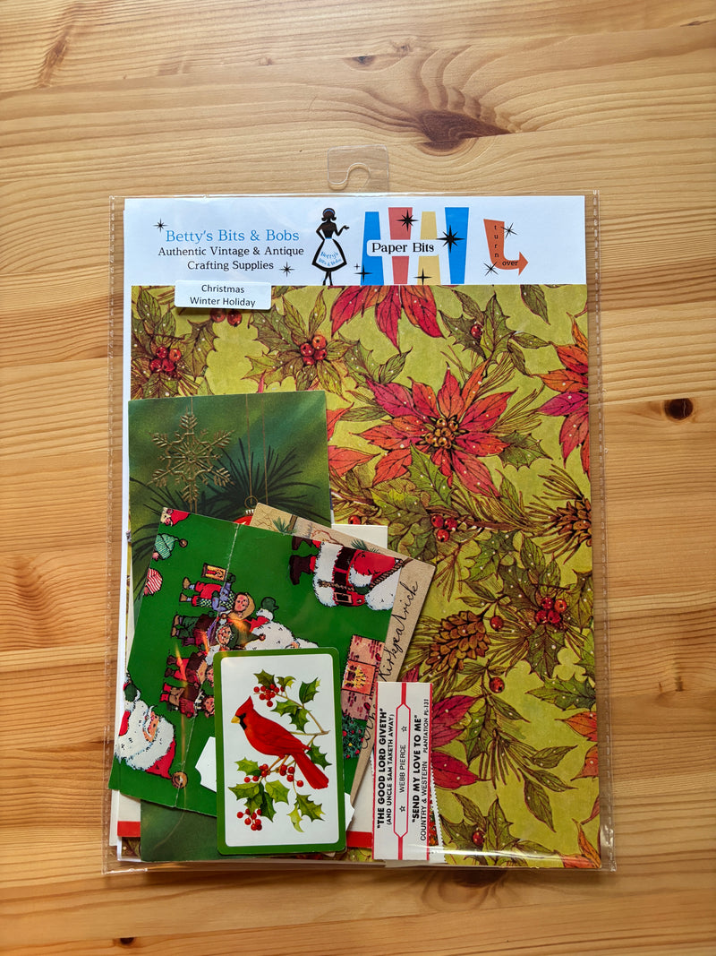 Betty's Bits & Bobs - Paper Bits - Christmas - Medium