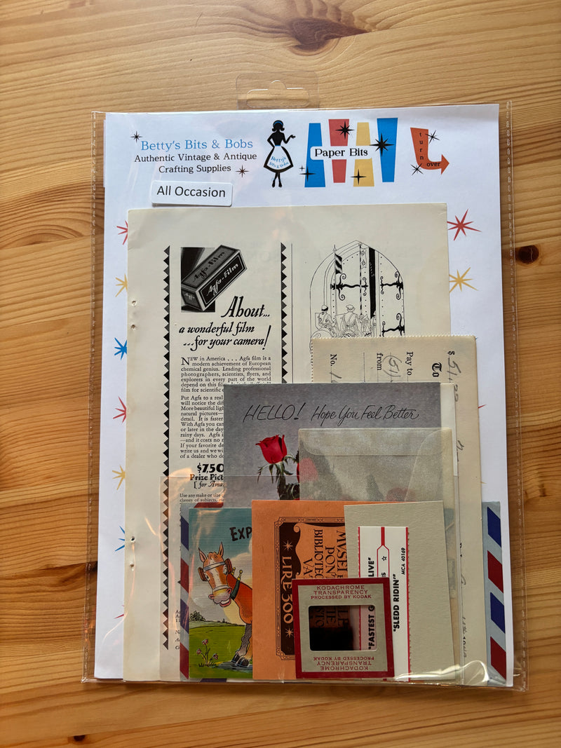 Betty's Bits & Bobs - Paper Bits - All Occasion - Medium