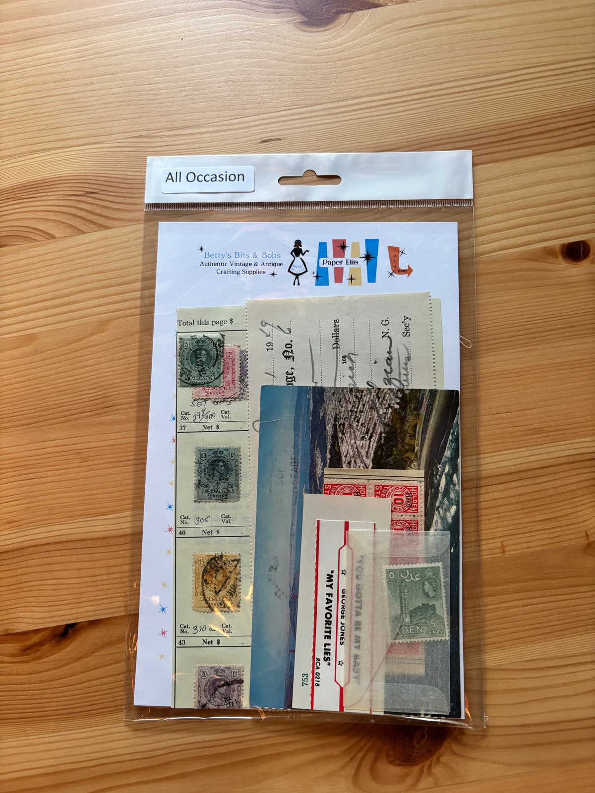 Betty's Bits & Bobs - Paper Bits - All Occasion - Small — Root & Company