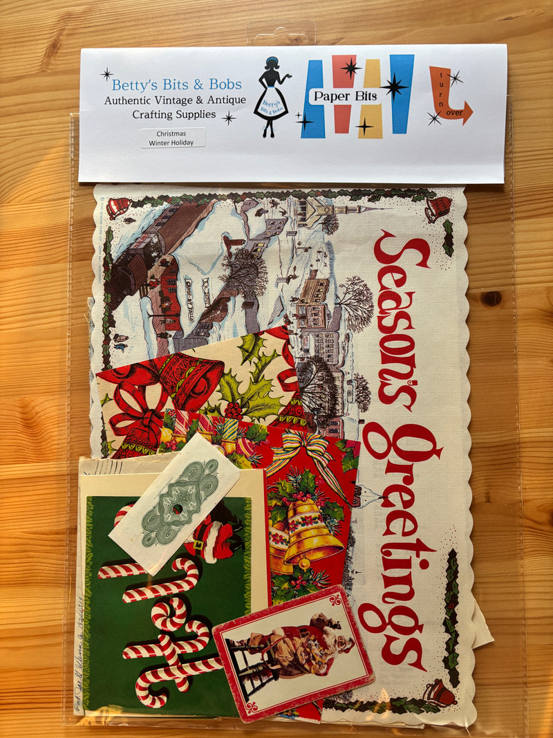Betty's Bits & Bobs - Paper Bits - Christmas - Large