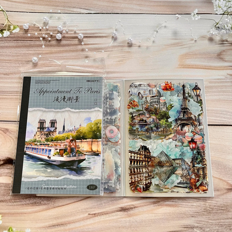 Paris Rendezvous Sticker Book