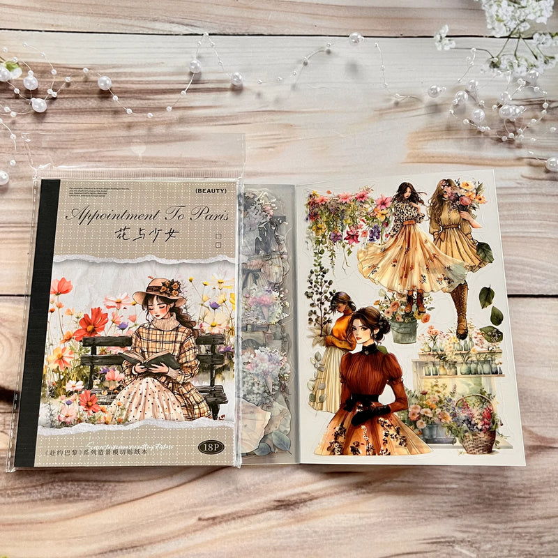 Paris Rendezvous Sticker Book