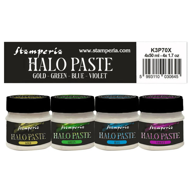 Stamperia - Halo Paste - 4 Color Kit
