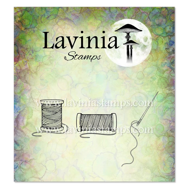 Lavinia Stamps - Loomweavers' - Reels & Needle Stamp