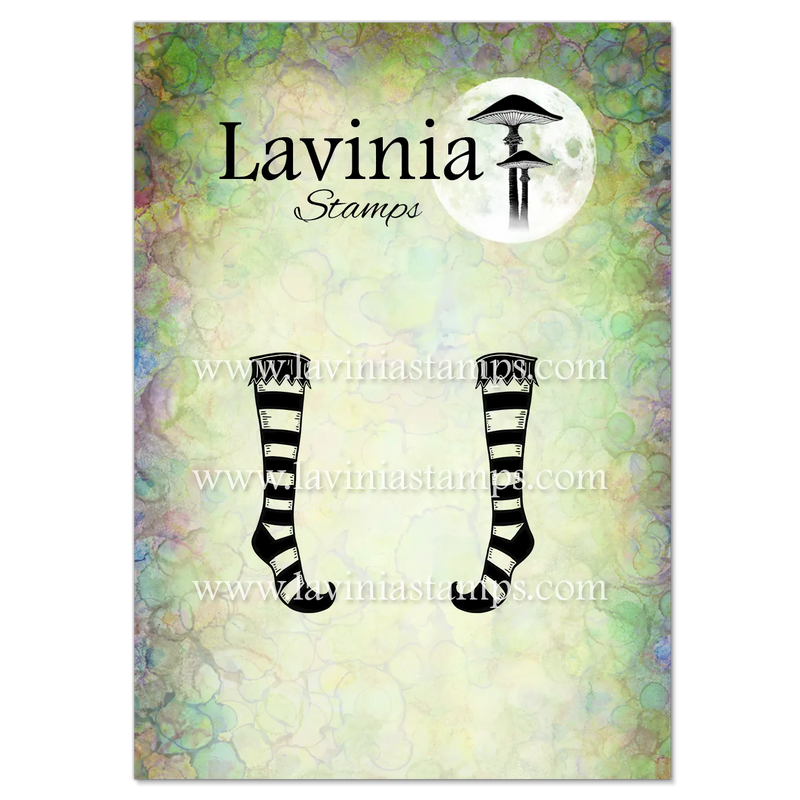 Lavinia Stamps - Witch’s Closet - Witch's Socks Stamp