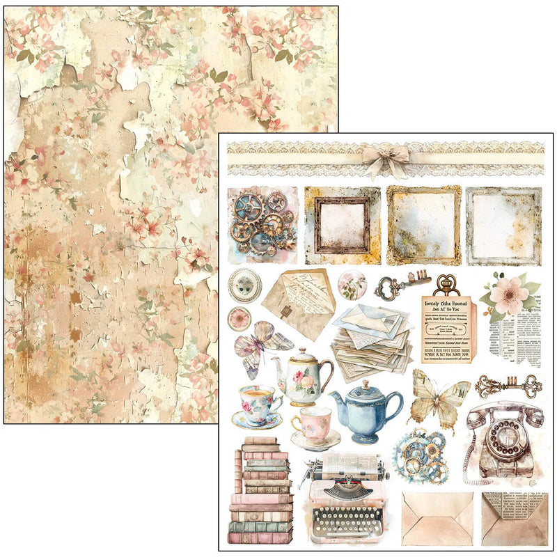 Ciao Bella - Lost in Time - A4 Maxi Mixed Media Book