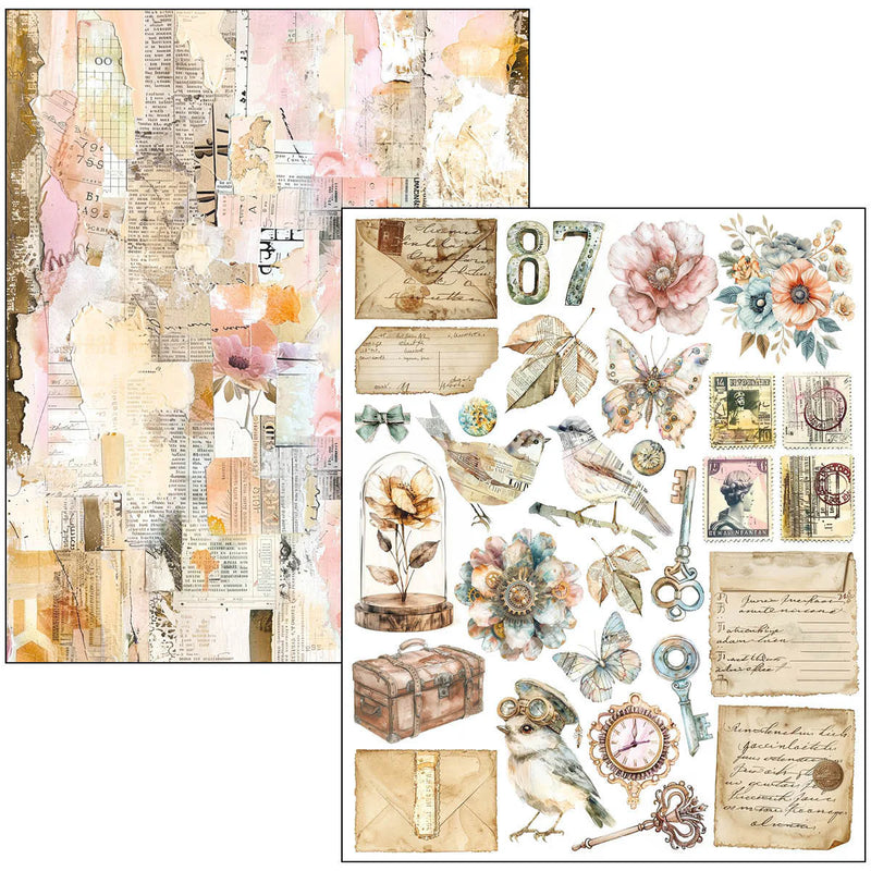 Ciao Bella - Lost in Time - A4 Maxi Mixed Media Book