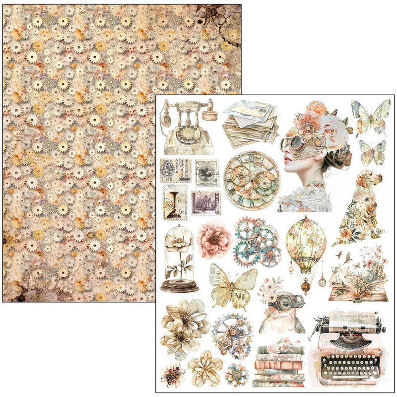 Ciao Bella - Lost in Time - A4 Maxi Mixed Media Book