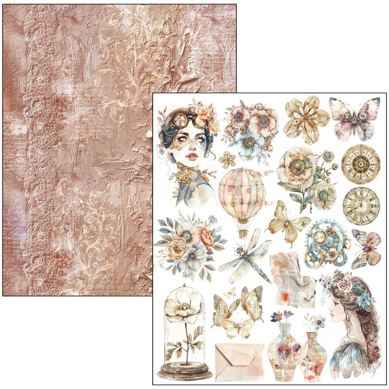 Ciao Bella - Lost in Time - A4 Maxi Mixed Media Book