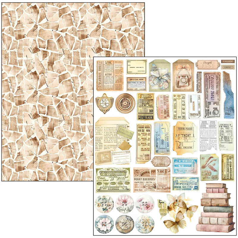 Ciao Bella - Lost in Time - A4 Maxi Mixed Media Book