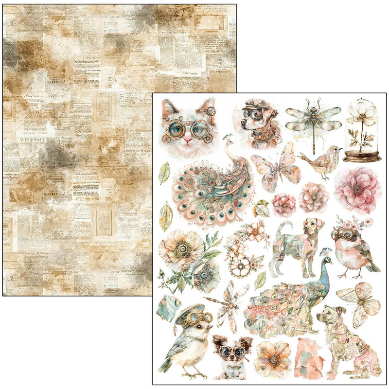 Ciao Bella - Lost in Time - A4 Maxi Mixed Media Book
