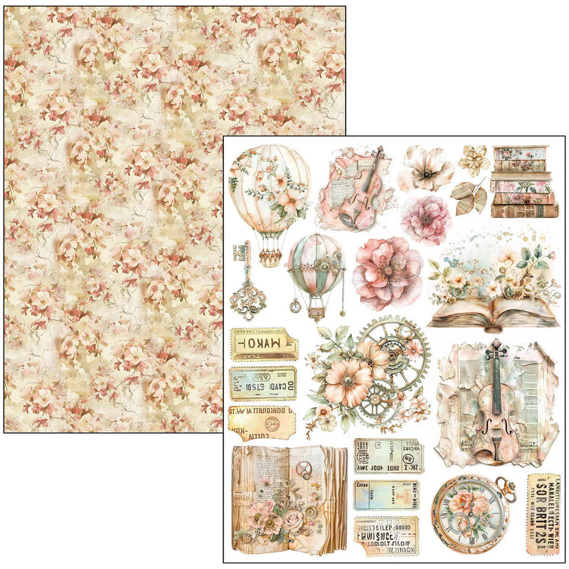 Ciao Bella - Lost in Time - A4 Maxi Mixed Media Book