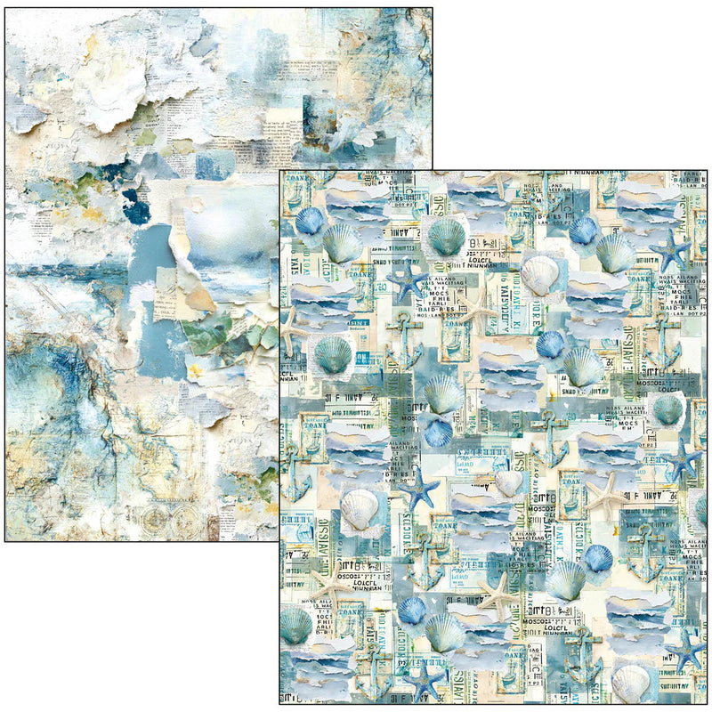 Ciao Bella - Edge of the Ocean - A4 Maxi Mixed Media Book