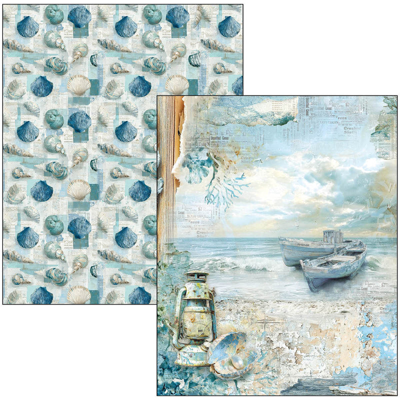 Ciao Bella - Edge of the Ocean - A4 Maxi Mixed Media Book