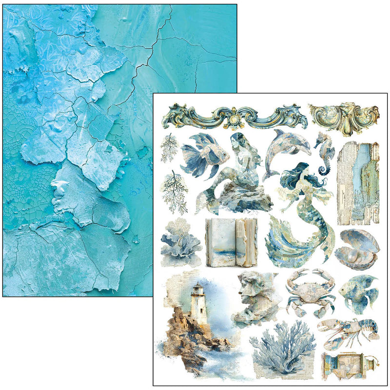 Ciao Bella - Edge of the Ocean - A4 Maxi Mixed Media Book