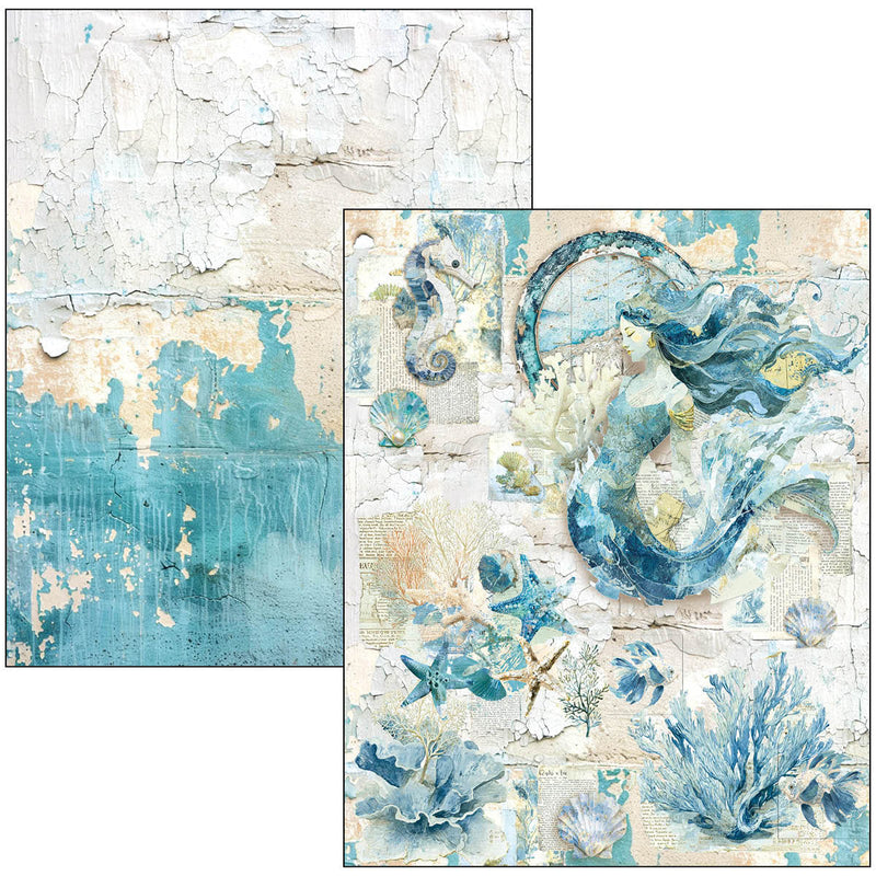 Ciao Bella - Edge of the Ocean - A4 Maxi Mixed Media Book