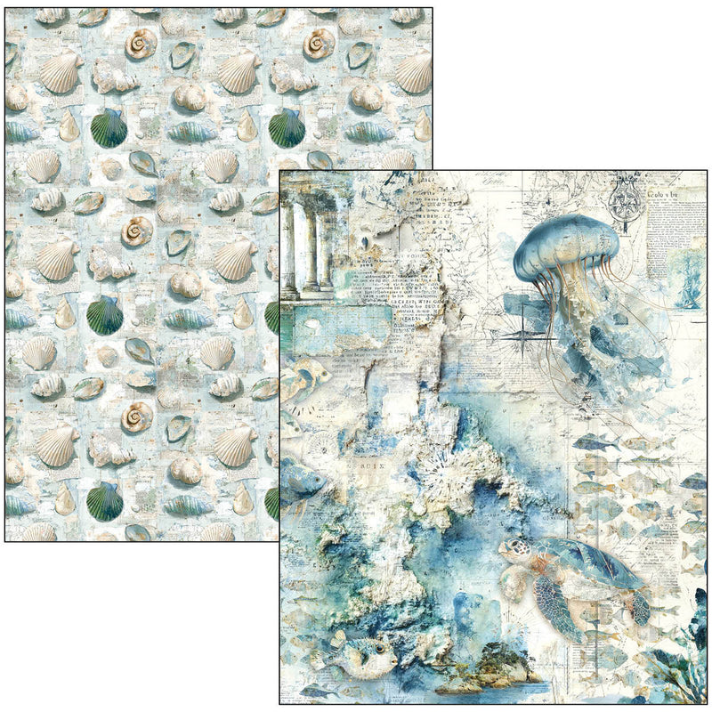 Ciao Bella - Edge of the Ocean - A4 Maxi Mixed Media Book