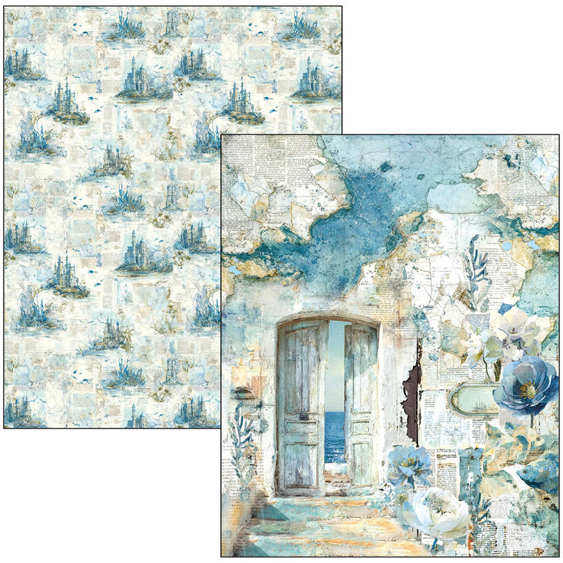 Ciao Bella - Edge of the Ocean - A4 Maxi Mixed Media Book