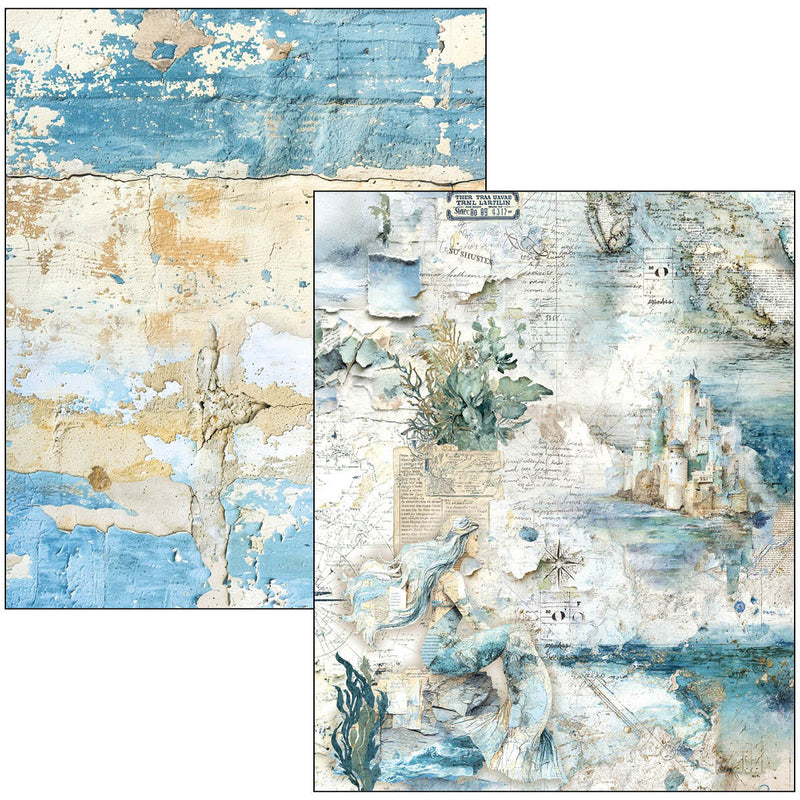 Ciao Bella - Edge of the Ocean - A4 Maxi Mixed Media Book