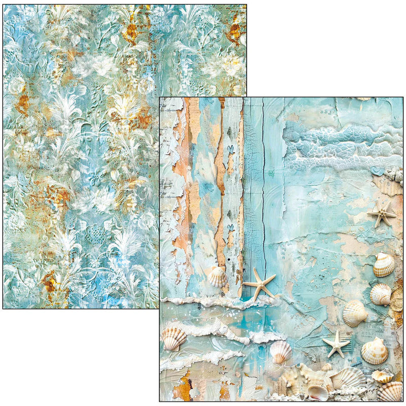 Ciao Bella - Edge of the Ocean - A4 Maxi Mixed Media Book