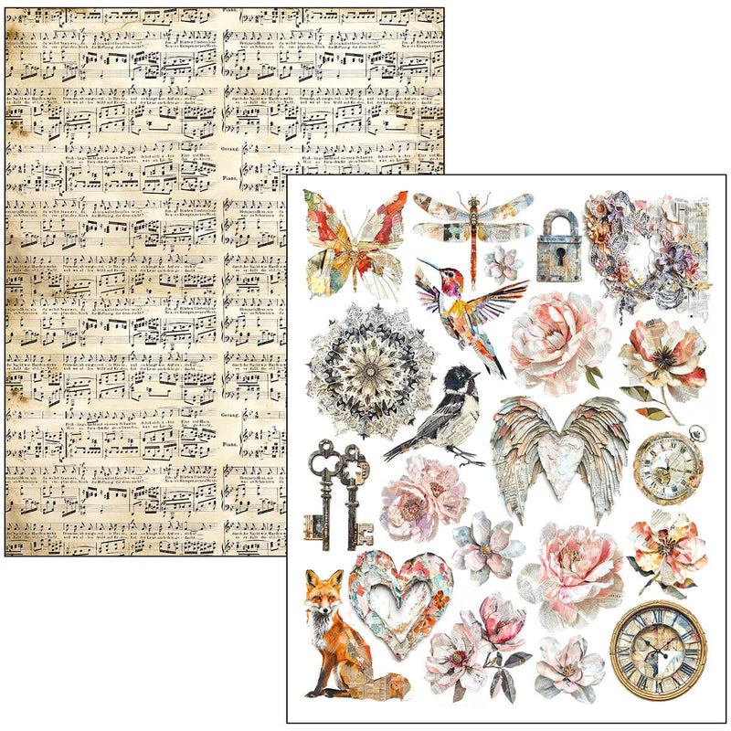 Ciao Bella - The Sound of Spring - A4 Maxi Mixed Media Book