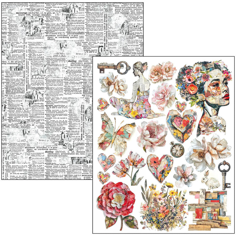 Ciao Bella - The Sound of Spring - A4 Maxi Mixed Media Book