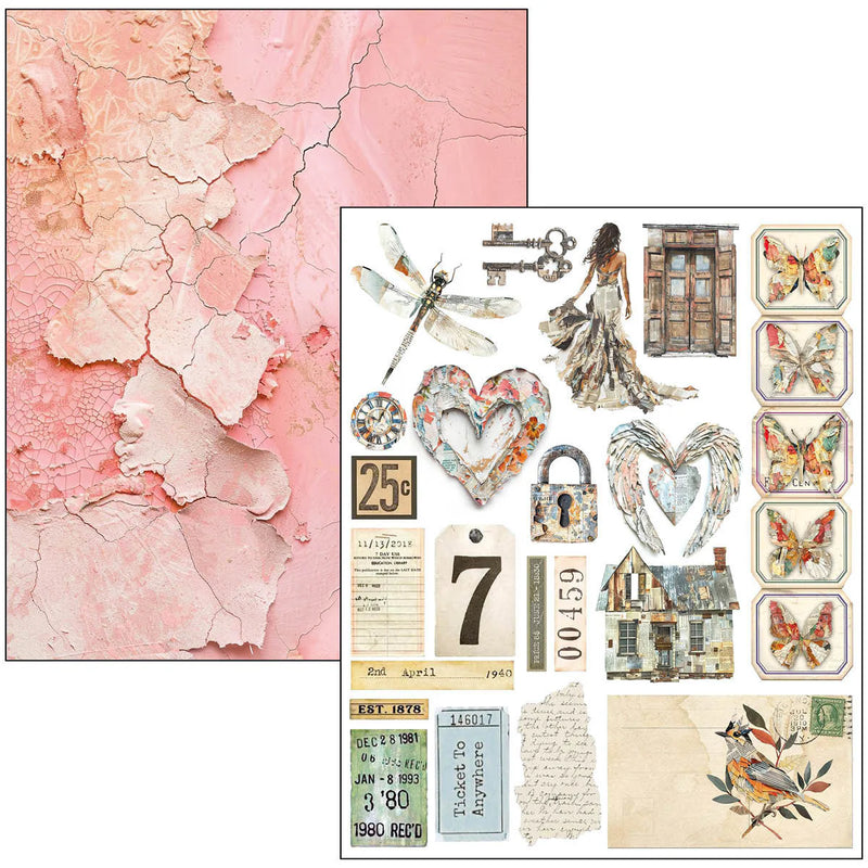 Ciao Bella - The Sound of Spring - A4 Maxi Mixed Media Book