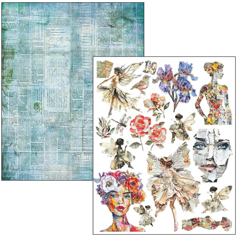 Ciao Bella - The Sound of Spring - A4 Maxi Mixed Media Book