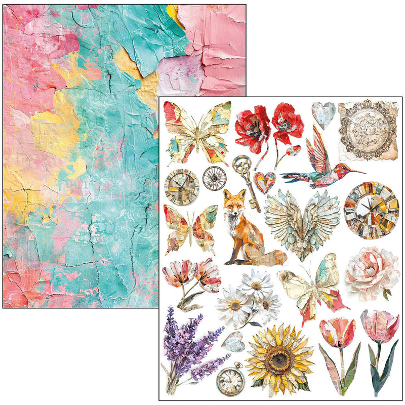 Ciao Bella - The Sound of Spring - A4 Maxi Mixed Media Book
