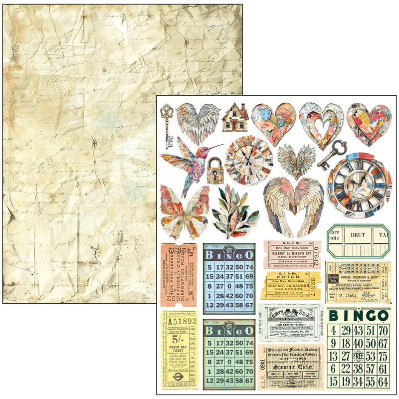 Ciao Bella - The Sound of Spring - A4 Maxi Mixed Media Book