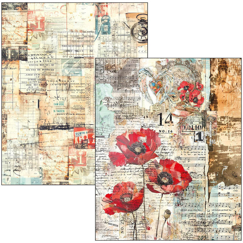 Ciao Bella - The Sound of Spring - A4 Maxi Mixed Media Book