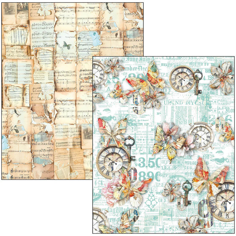 Ciao Bella - The Sound of Spring - A4 Maxi Mixed Media Book